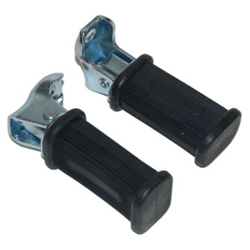 Fußrasten-Set schwarz Kreidler/Zündapp Modell Denfeld