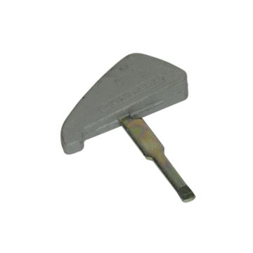 Zündschlossschlüssel/rohling grau original Modell Zündapp Z515-16.918c/515-16.939