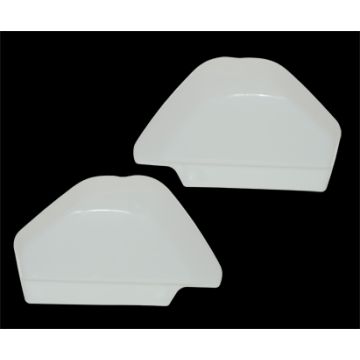 Rahmenabdeckung-Seitlicher Bildschirmabdeckungssatz Zündapp weiß neuer Modell Modell 529/530 links rechts