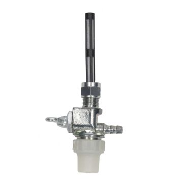 Benzinhahn mit Filter unten weiß Zündapp/Honda Camino M12x1 Mutter