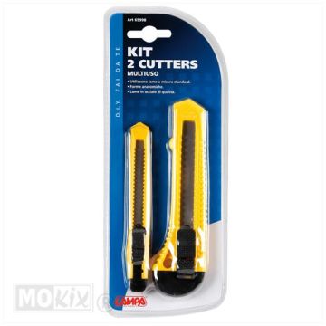 Abbrech Messer-Set groß, mittel Lampa