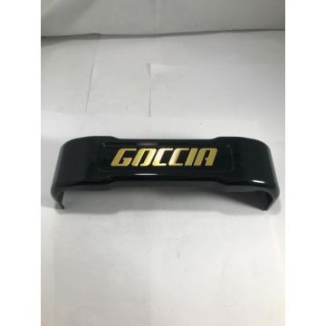 Vordere Abdeckung über dem Kronenstück/Schwarz und Gold Goccia GEV1000