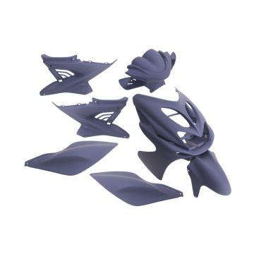 Verkleidungskit Yamaha Aerox / MBK Nitro  <-2012 matt dunkel blau 9 Stk