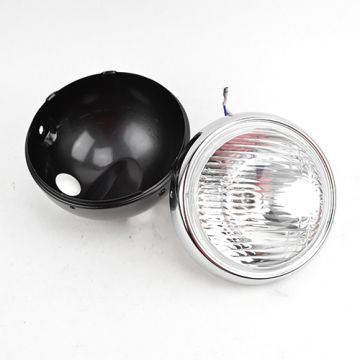 Scheinwerfer Yamaha FS1 rund schwarz
