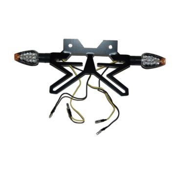 Blinklicht-Set led + kent Kennzeichenhalter univ ixil=op