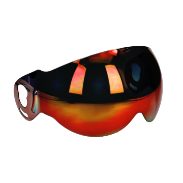 Dachvisier Boxxer/Roadster iridium rot