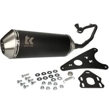 Auspuff Yamaha Aerox/Neos/MBK Nitro/Ovetto 50cc 4-Takt Turbokit Gmax
