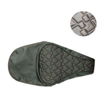 Sattelüberzug/Sitzbankbezug Vespa Primavera/Sprint Chesterfield schwarz -31205