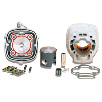 Zylinder mit Zylinderkopf -Malossi 70 ccm MHR- Piaggio LC 2-Takt 318455