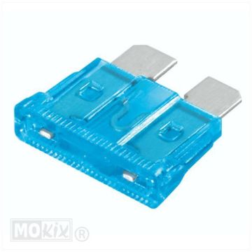 Stecker Sicherungen 19,1x5,1 15 Ampere 50 Stück Lampa