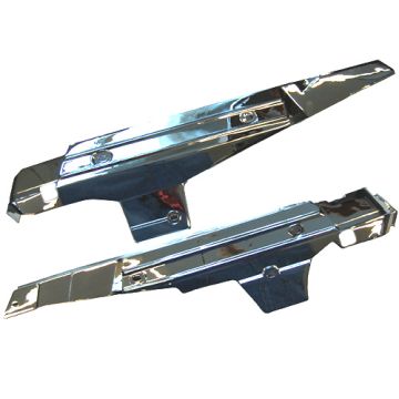 Seitenverkleidung/Motorabdeckung Puch Maxi chrom links+rechts -34660