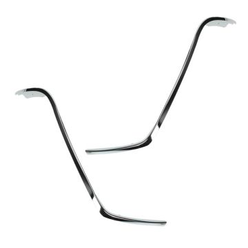 Kantenschutzsatz Beinschild Vespa Primavera/Sprint chrom links/rechts