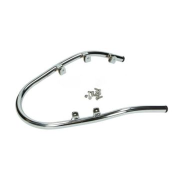 Sturzbügel/Stoßstange vorne Vespa Primavera/Sprint 50-125-150cc chrom Regia made in der EU (5 Befestigungspunkte)