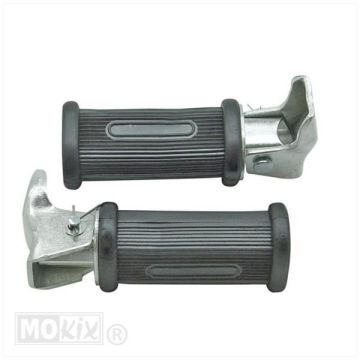 Duo Universal Supports Low Oval Set, Schwarz