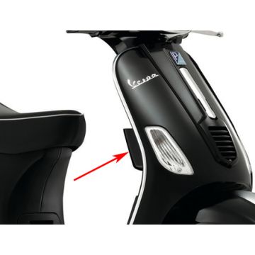 Ablagefach rechter Beinschutz Vespa S – schwarz Lucido (094) 6542950090 original