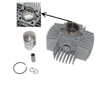 Zylinder Puch Maxi 50 cc 38 mm 6-Port DMP