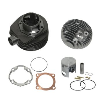 Zylinder mit Zylinderkopf - Malossi SPORT Gusseisen 177 ccm 3 Kanäle / 57 mm Hub / 1-teiliger Auspuff - Vespa PX125/PX150/Cosa125/Cosa150/LML Star 125/150/Stella 125/150 3117181