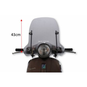 Windschutzscheibe medium getönt Vespa Primavera 50-125-150 2013-> /Vespa Elettrica Malossi
