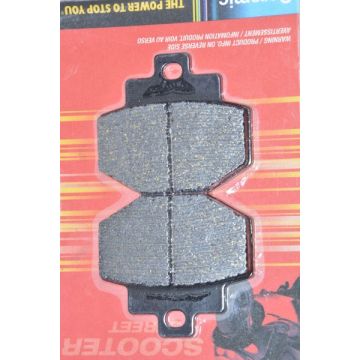 Bremsbelagsatz vespa/piaggio gts300/primavera/runner sp/runner180-4t/run200vxr hinten sbs 166hf