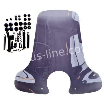 Windschutzscheibe hoch SYM Fiddle IV smoke