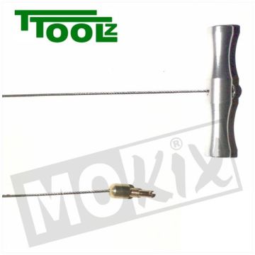 TUBELESS VALVE RETRACTING SERVICEWERKZEUG SILBER