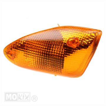 Blinker Yamaha Aerox/MBK Nitro (alter Modell ←2013) links vorne orange
