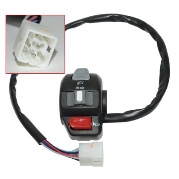 Schaltereinheit Lenker Aprilia Scarabeo / SR neuer Typ links Domino