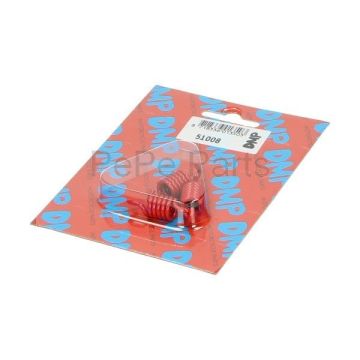 Kopffedersatz minarelli hor+vert +2000rpm rot DMP 3-teilig