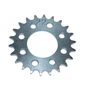 hinteres Kettenrad Tomos 22t DMP