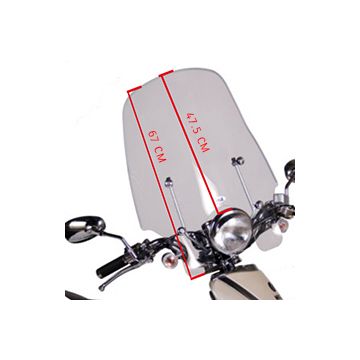 Windschutzscheibe hoch klar SYM Allo / Cello original