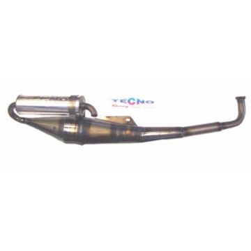 Auspuff Tomos A3 Rückstoß Estoril Tecno