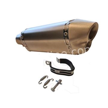 Auspuff China GY6 4-takt euro 4/5 Titan Farbe Aplus