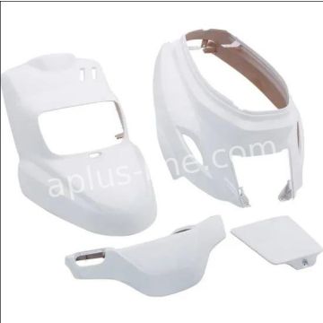 Verkleidungskit Yamaha BW's / MBK Booster 12 Zoll 2004-> glänzend weiß 4 Stk