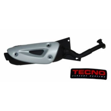 Auspuff Model standard Peugeot 25km/s Ludix/Speedfight 3/Vivacity>08 schwarz tecno