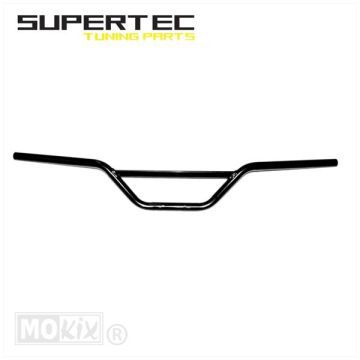 Motocross-Lenker (hohes Modell) schwarz, Breite 87 cm, Höhe 13 cm, Supertec