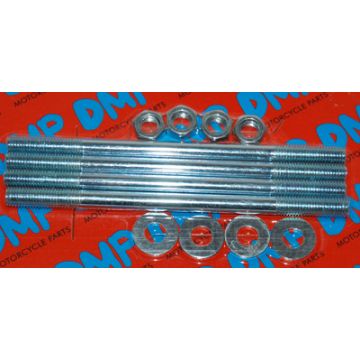 Zylinderstehbolzensatz mit Muttern M7x120mm für Piaggio/Vespa Ciao/Si/Bravo/Boxer/Grillo/Citta/Senda/Tomos/Zundapp