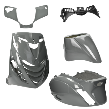 Verkleidungskit SP-Look Piaggio Zip 2000→50cc 2/4-Takt Audi Nardograu 5-teilig