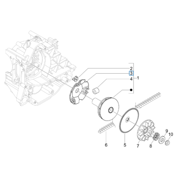 Variomatik Vespa S 2-Takt