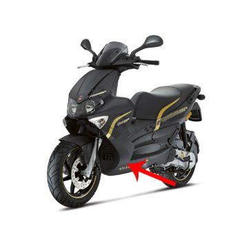 Unterspoiler-Gilera-Runner RST schwarz 2006-> 6565236 original