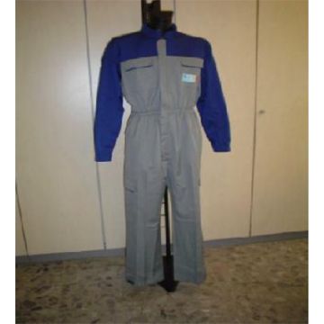 Kleidung Overall L blau/grau piag orig 602823m040