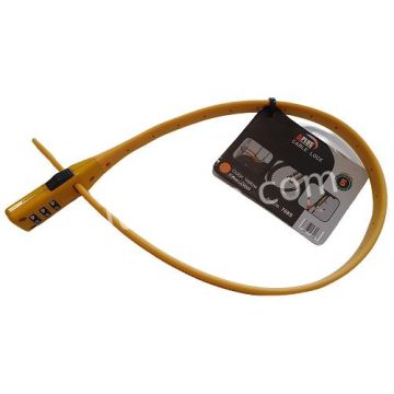 Zahlenschloss-Kabel gelb