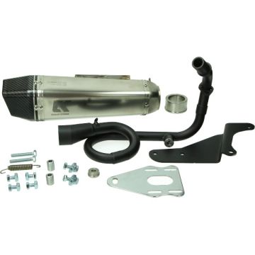 Auspuff Turbokit GP PRO carbon Vespa Primavera / Sprint 50 takt 2V <-2017