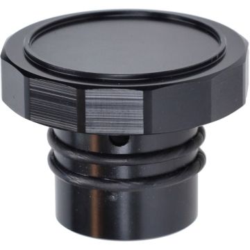 Tankdeckel CNC Puch Maxi matt schwarz Fast-Arrow