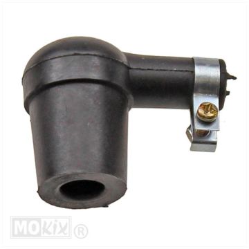 Zündkerzenstecker Gummi Silikon 2-Takt schwarz