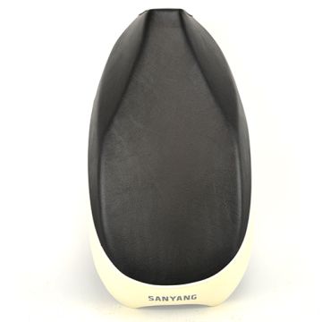 Buddyseat Sym Mio schwarz/weiß (77200-A7A-000-T8)