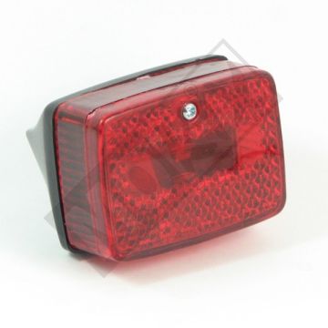 Rücklicht Puch Maxi kleines Modell schwarz/rot