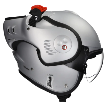 ROOF Boxer Alpha Silverwhite Systemhelm