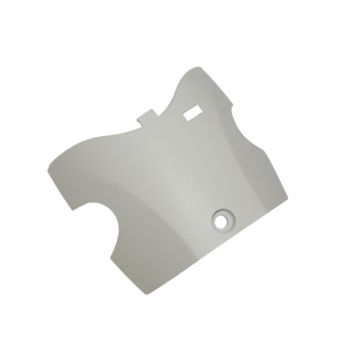 Lenkdeckel hinten/unten Sym Mio weiß original 53206-a7a-000-qb