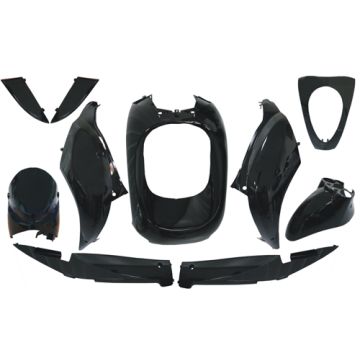 Karosseriebausatz SYM Mio Modell 1 50/100 ccm Modell1 schwarz glänzend DMP 10-tlg