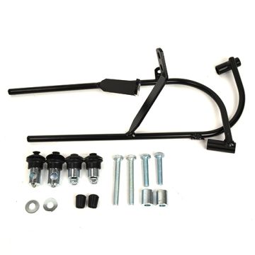 Montageset Windschutzscheibe schwarz glänzend SYM Fiddle 2 (passend für 80172)
